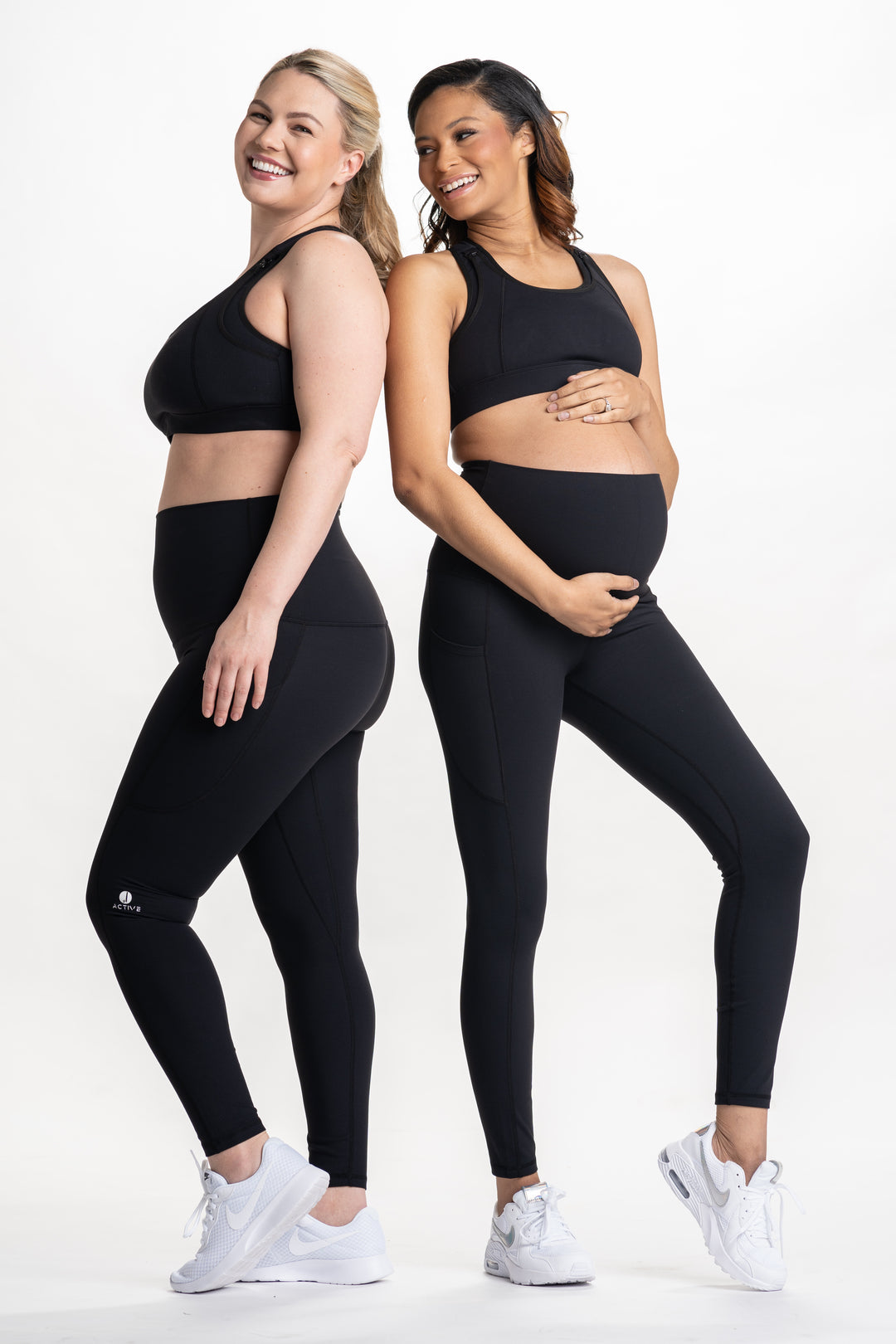 Basic maternity leggings, leggings, maternity wear, pregnancy