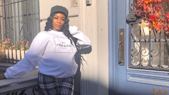 #BumpStyleApproved: Get Cozy While Subtly Giving Hints That You're a First Time Mom with This Preggo Chanelle No.1 Sweatshirt