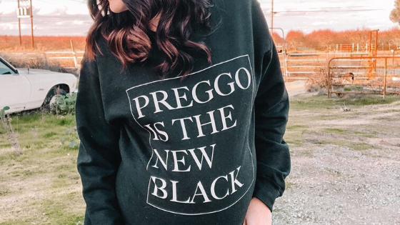 #BumpStyleApproved: Pregnant Chelsea Caris Slays In All Black Outfit