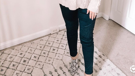 #BumpStyleApproved: Stylish Mama Go-To-Pair of Maternity Leggings