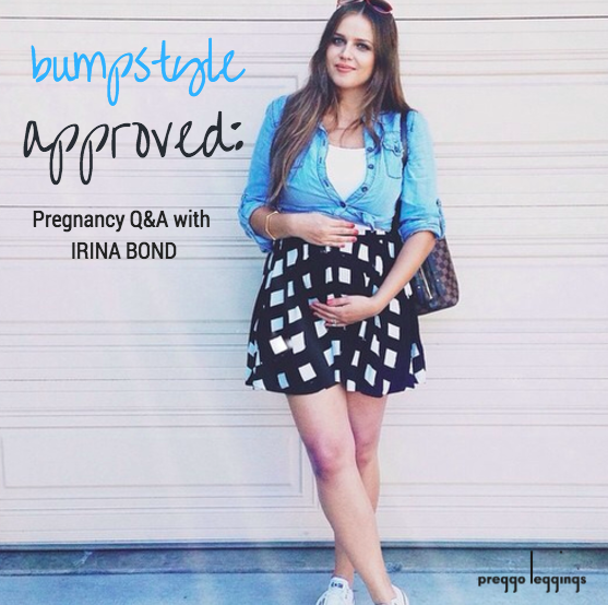 [Bump Style Approved: Pregnancy Q&A with Irina Bond] - [Irina Bond Maternity Outfit]