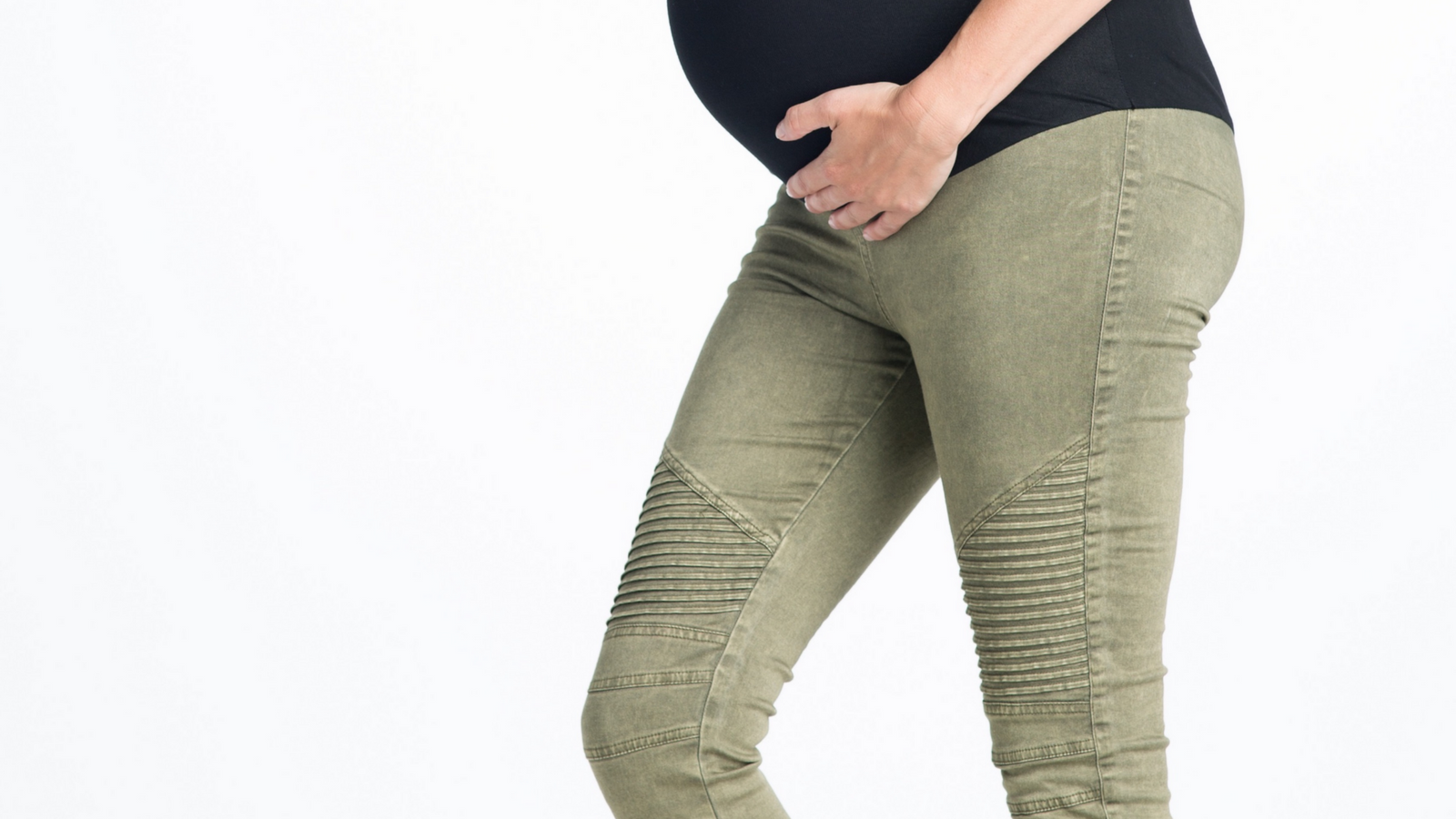 [Real Mom Reviews | Green With Envy Maternity Leggings | Ana Kreft] - [Green with Envy Moto Leggings]