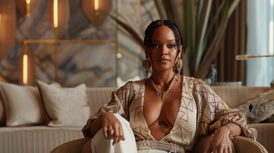 Rihanna Postpartum Breast Lift