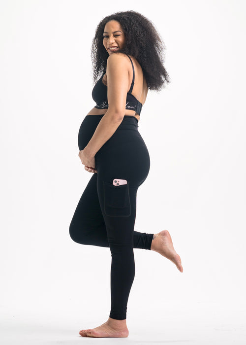Basic Black Maternity Legging