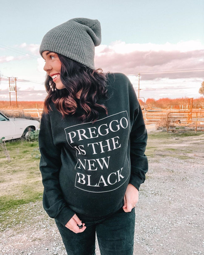 Preggo Is The New Black™ Sweatshirt