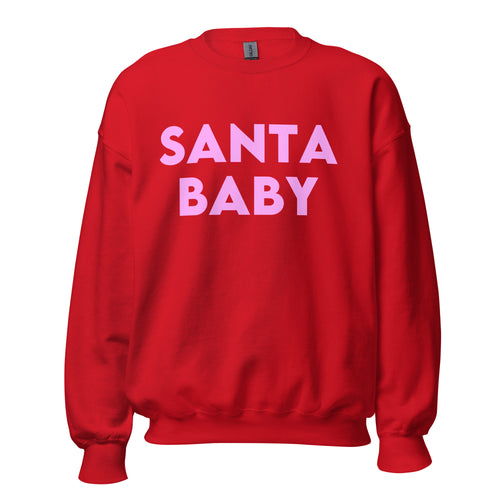 Santa Baby Red Sweatshirt
