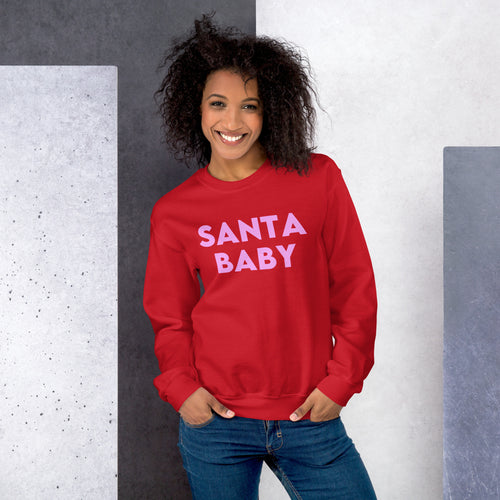 Santa Baby Red Sweatshirt