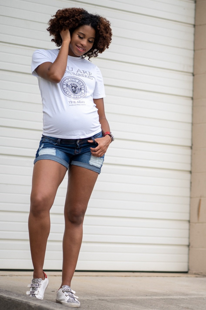 Soma Maternity Jean Shorts