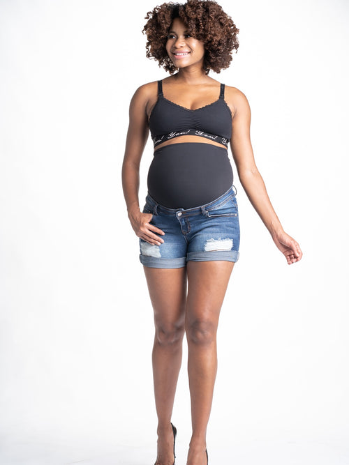 maternity dress pants short Dl1961 | Taylor Jean Short Maternity Relaxed 7
