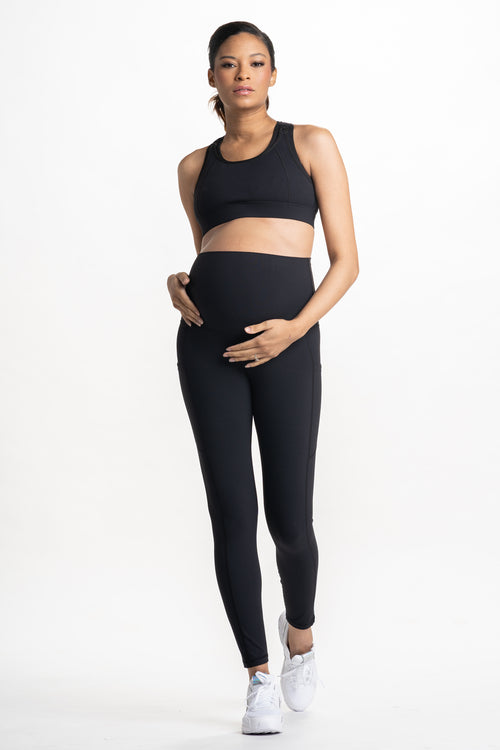 Pregnant Ladies Non See Through Leggings Strapless Bras E Simya Bras Bra  High Support Soectra Bra Lil Lets Pads Mega P Black : : Fashion