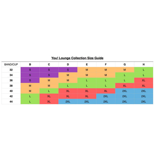 [Lennox Nursing and Pumping Bra] - [Size Chart]