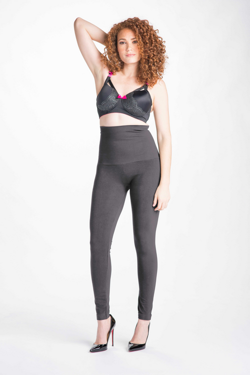 Snapback™ Postpartum Leggings - Charcoal Gray