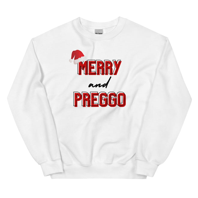 Merry and Preggo Sweatshirt