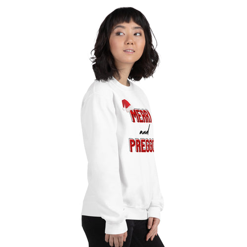 Merry and Preggo Sweatshirt